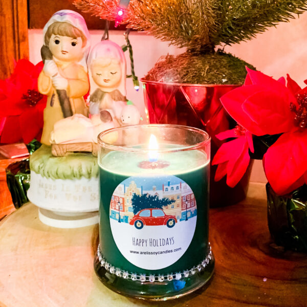 100% Soy Christmas 1 Wick Candles