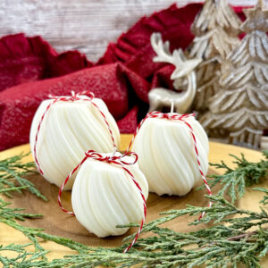 Christmas Sphere Candle