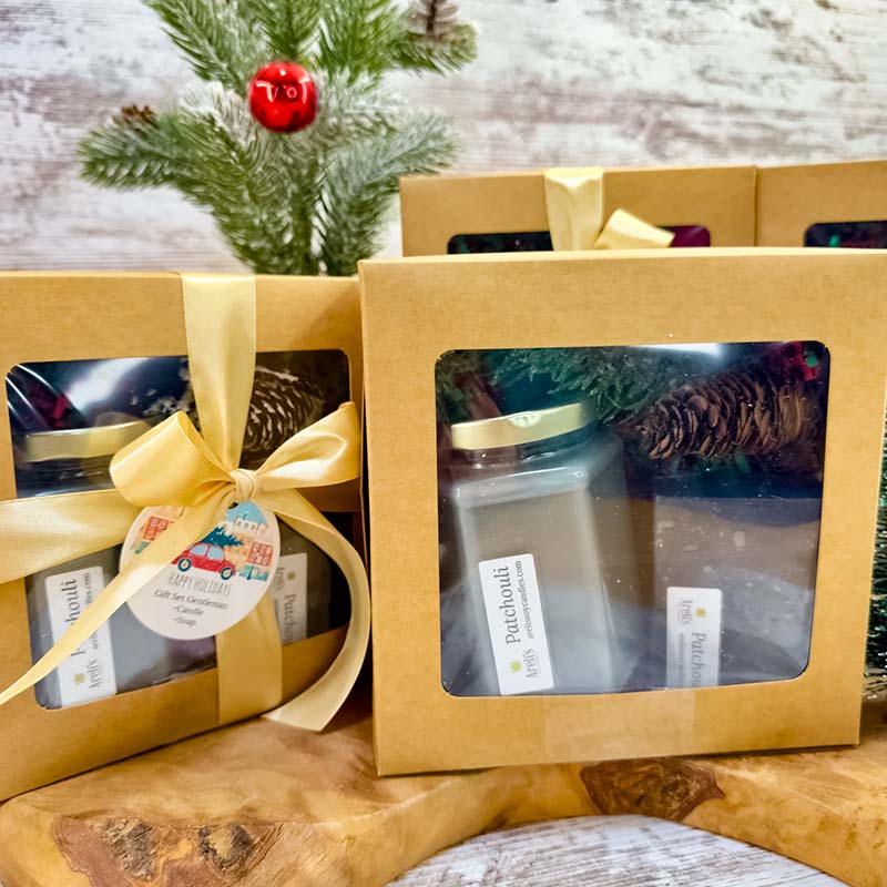 Gift Set for Men, Patchouli fragrance