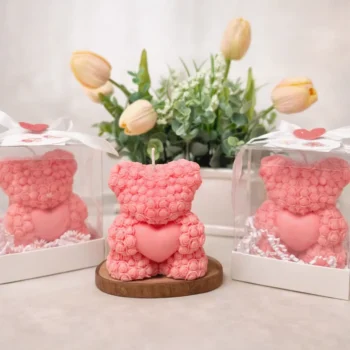 Love Bear Candle
